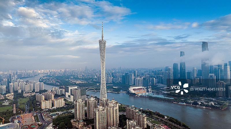 广州城市风光图片素材