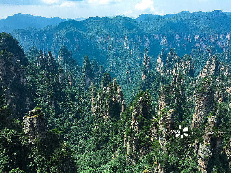 湖南省张家界天子山风光图片素材