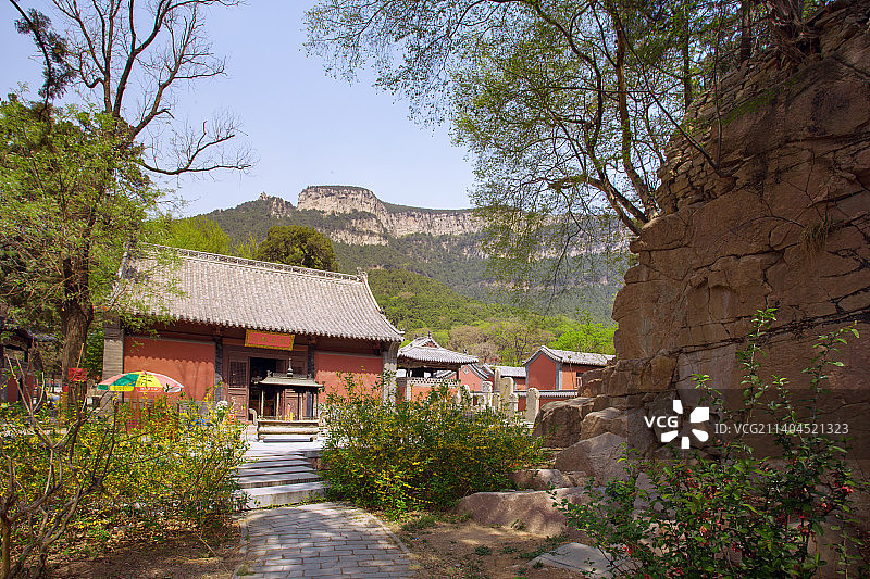 灵岩寺九如山图片素材