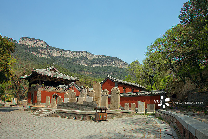 灵岩寺九如山图片素材