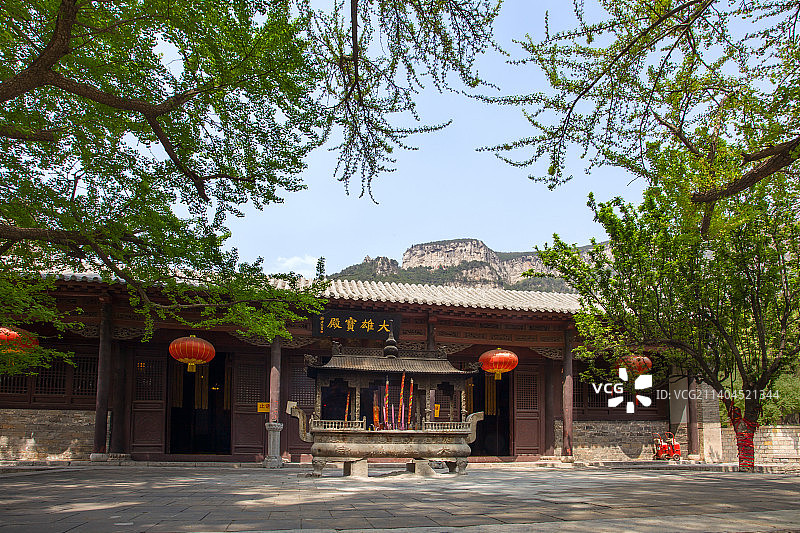 灵岩寺九如山图片素材