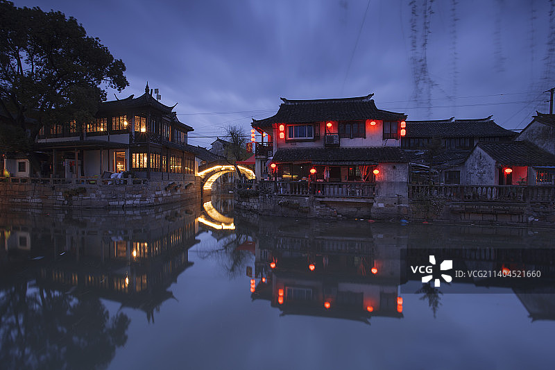 上海枫泾古镇图片素材