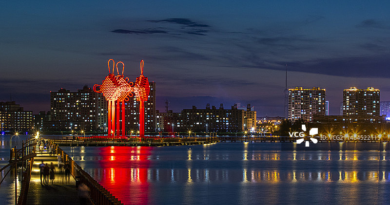 大庆三永湖（中国结）图片素材