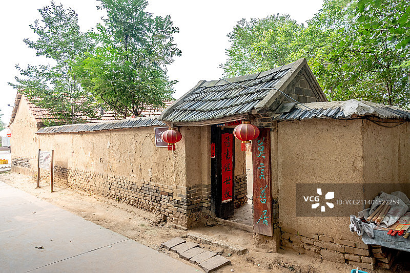 山东高密东北乡：莫言旧居图片素材