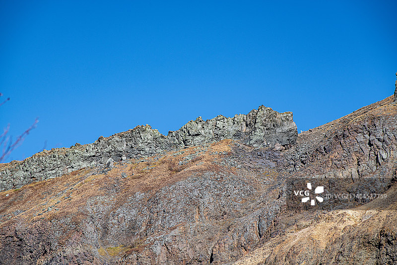 长白山秋景图片素材