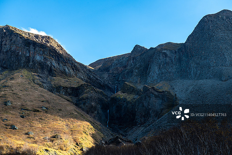 长白山秋景图片素材