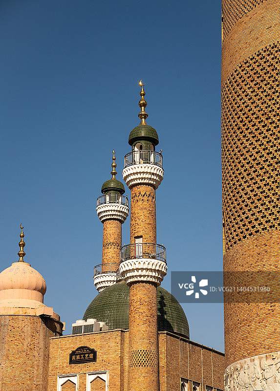 乌鲁木齐大巴扎图片素材