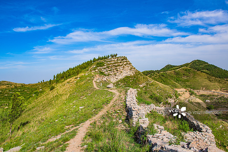 莱芜齐长城图片素材