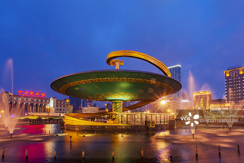 天府广场图片素材