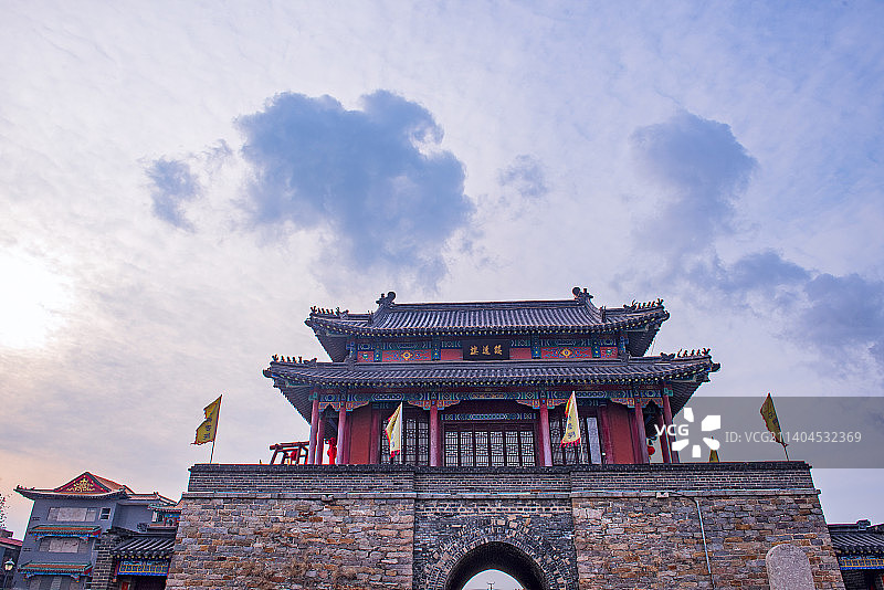 连云港海州古城图片素材