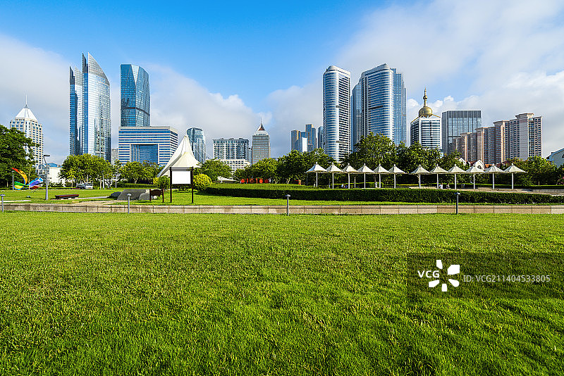 青岛城市风光图片素材