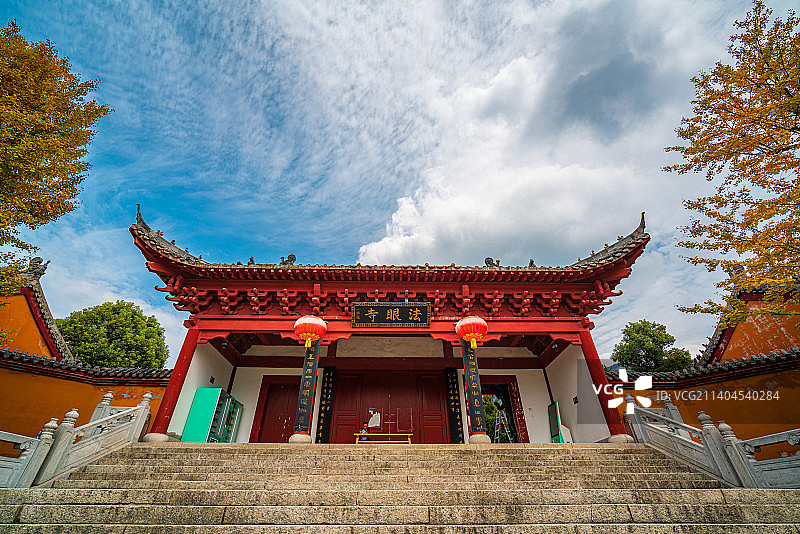 信阳商城黄柏山法眼寺图片素材