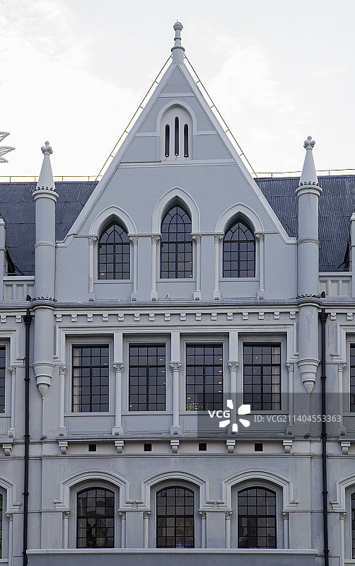 欧式建筑外观背景图图片素材