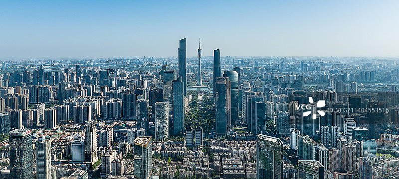 珠江新城中轴线图片素材