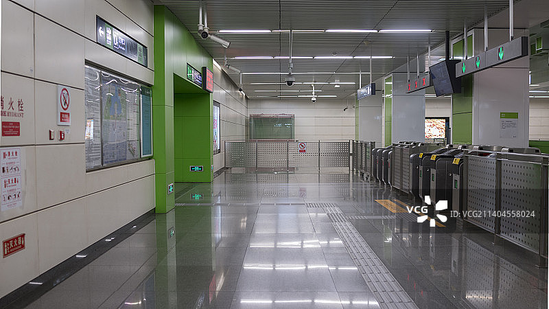 北京地铁站内景图片素材