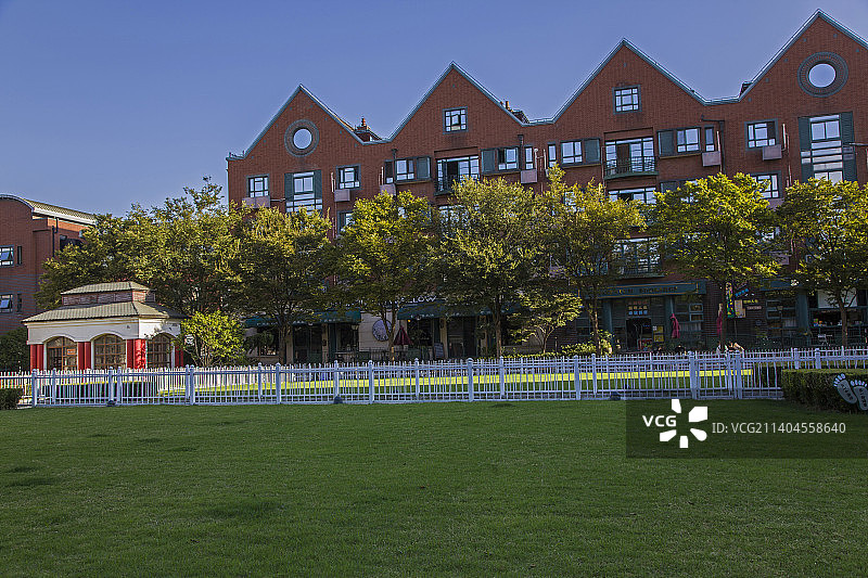 英式风情小镇图片素材