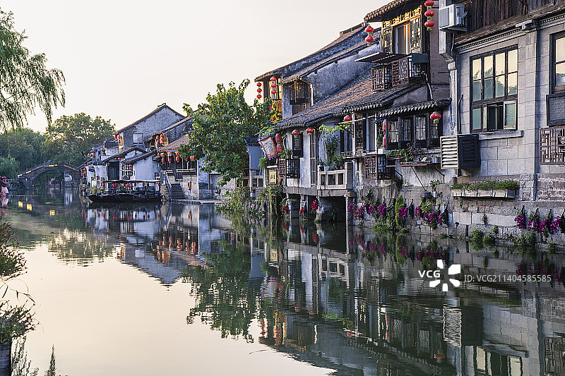 枫泾古镇图片素材