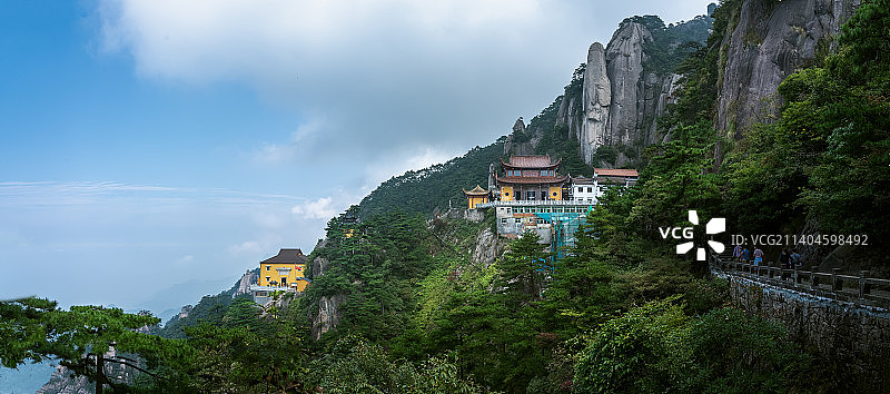 九华山盛境图片素材
