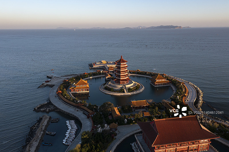 山东省烟台市八仙过海景区图片素材