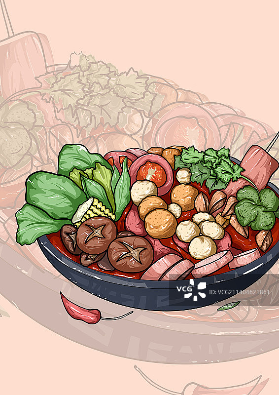 食物插画图片素材