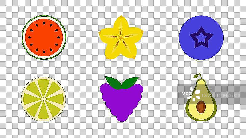 水果图标图片素材