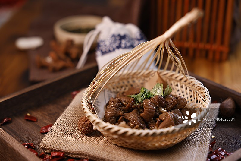 辣卤肥肠 肥肠 海报菜单图片素材