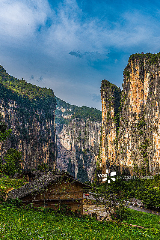 重庆奉节旱夔门图片素材