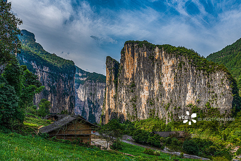重庆奉节旱夔门图片素材