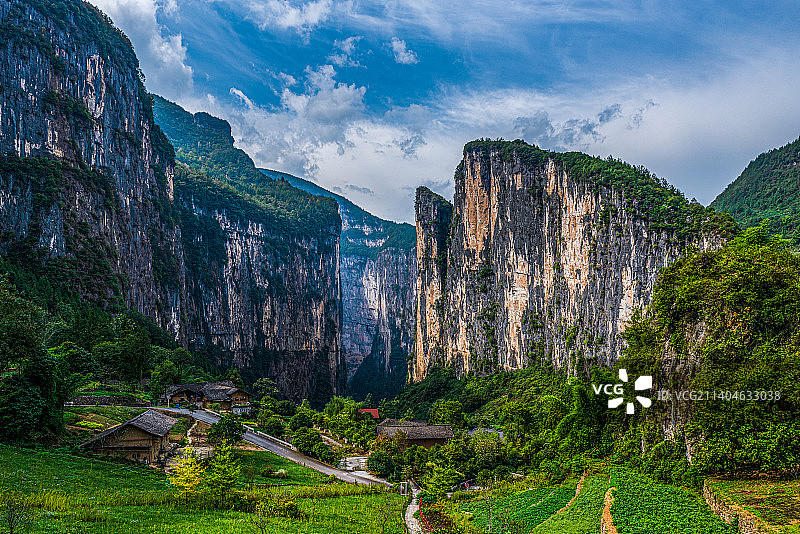 重庆奉节旱夔门图片素材