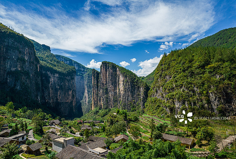 重庆奉节旱夔门图片素材