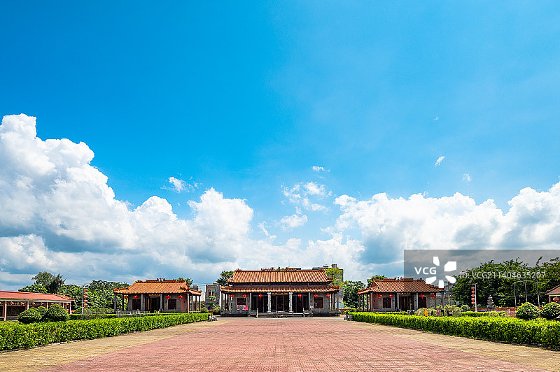 海南省澄迈县火雷庙与天后宫风景图片素材