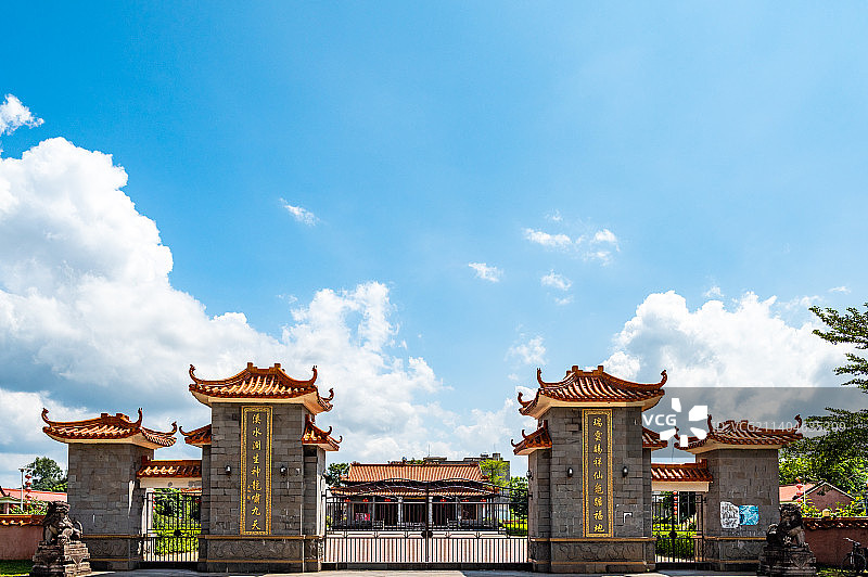 海南省澄迈县火雷庙与天后宫风景图片素材