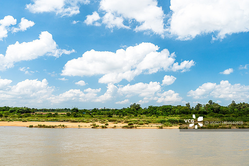 海南省澄迈县东山大桥风景图片素材