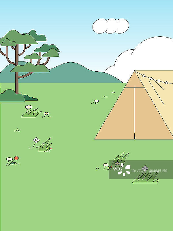 露营背景图片素材