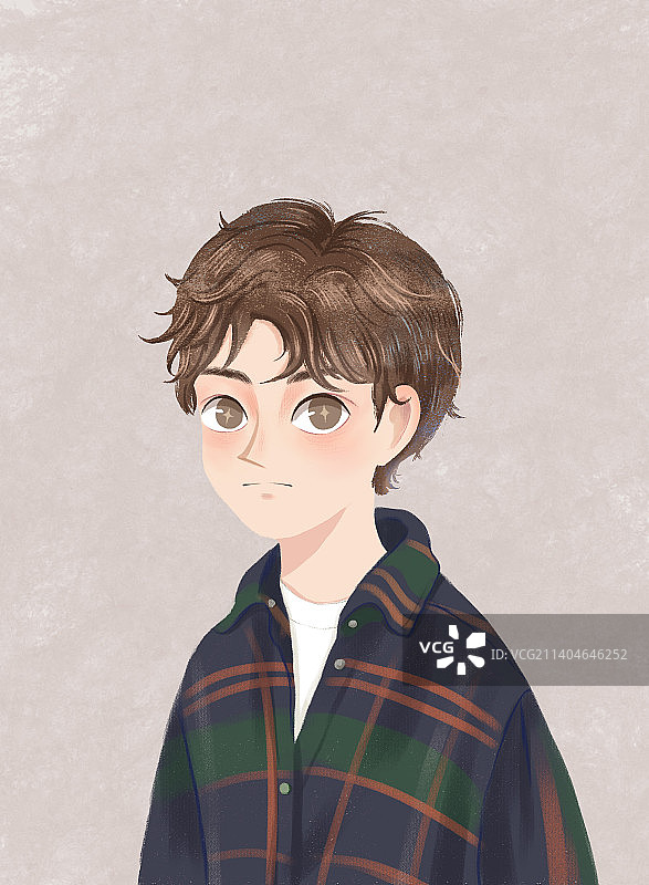 头像插画图片素材