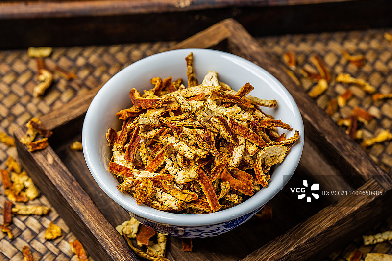 特产干货陈皮图片素材