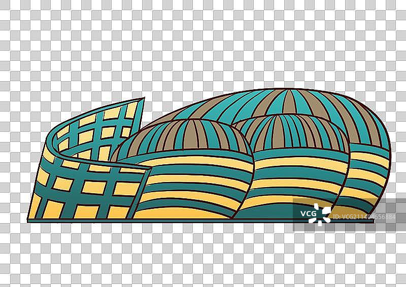 郑州建筑地标免抠河南艺术中心图片素材