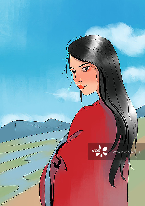 人物插画图片素材