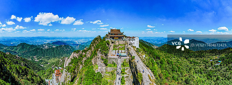 九华佛国 九华山图片素材