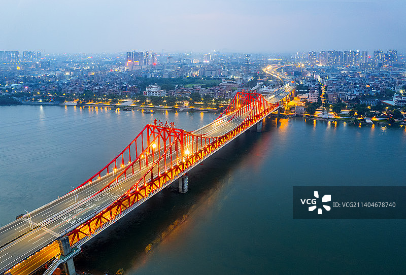 东莞东江大桥夜景图片素材