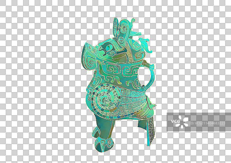 郑州河南博物馆文物妇好鸮尊图片素材