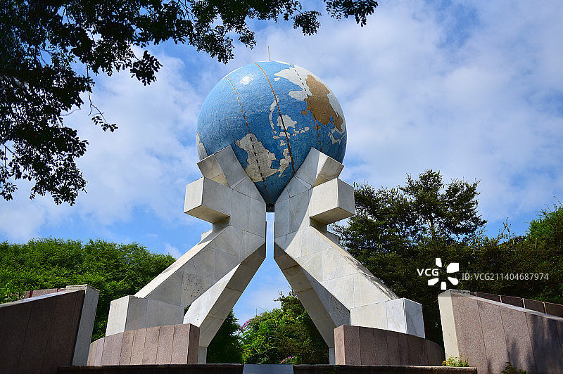 广东省汕头市金平区北回归线标志塔图片素材