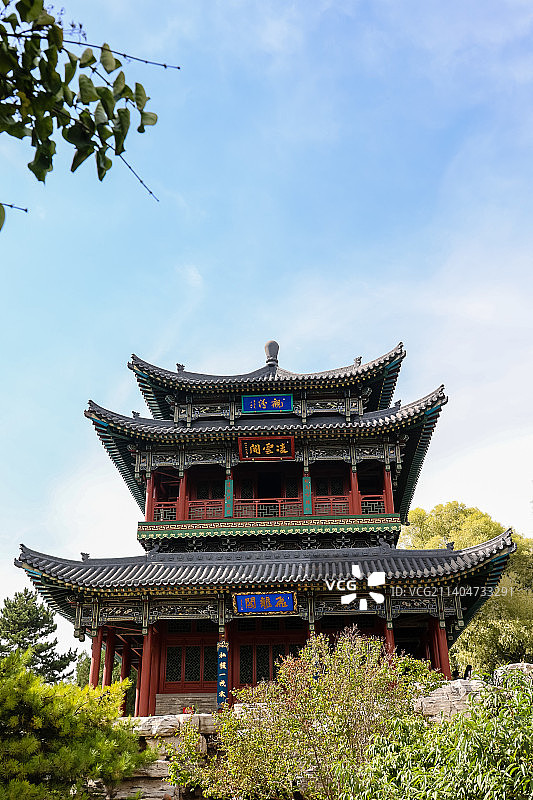 山西太原晋祠图片素材