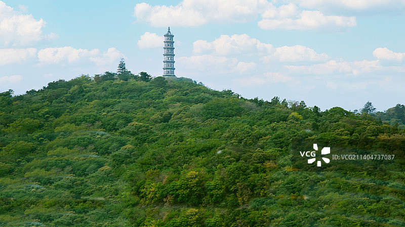 中国安徽省合肥市“巢湖姥山岛”风光图片素材