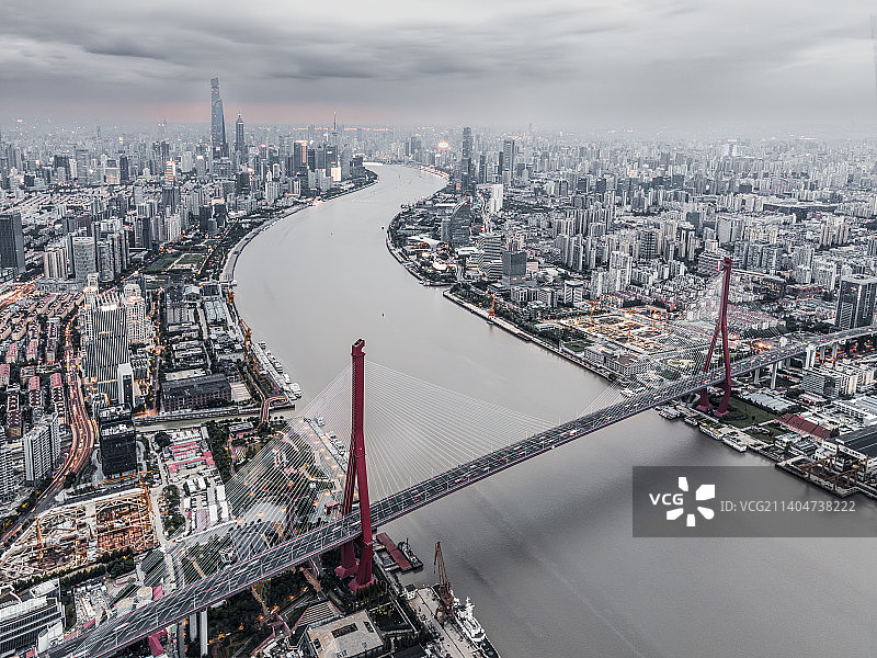 杨浦大桥 Yangpu Bridge图片素材