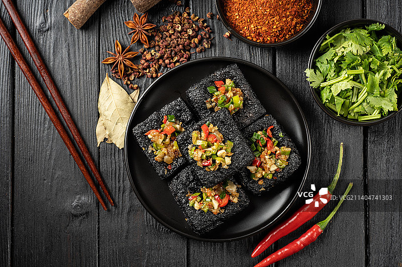 湖南长沙臭豆腐图片素材