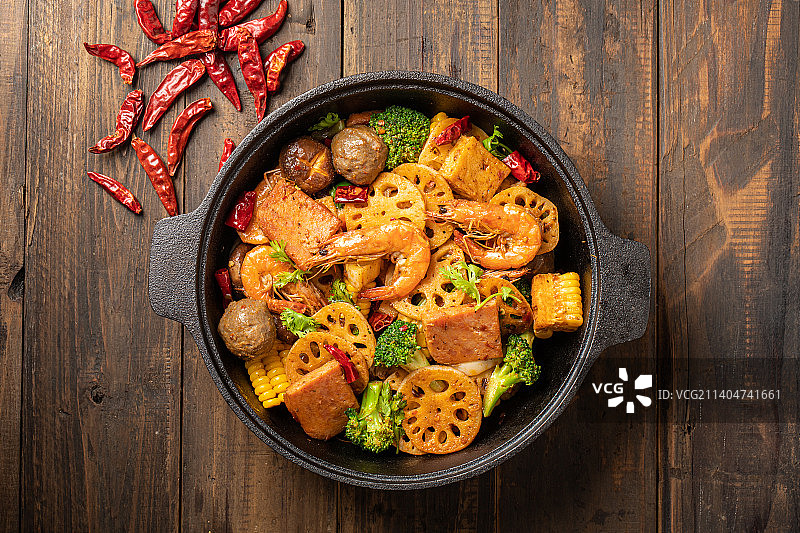 麻辣香锅图片素材