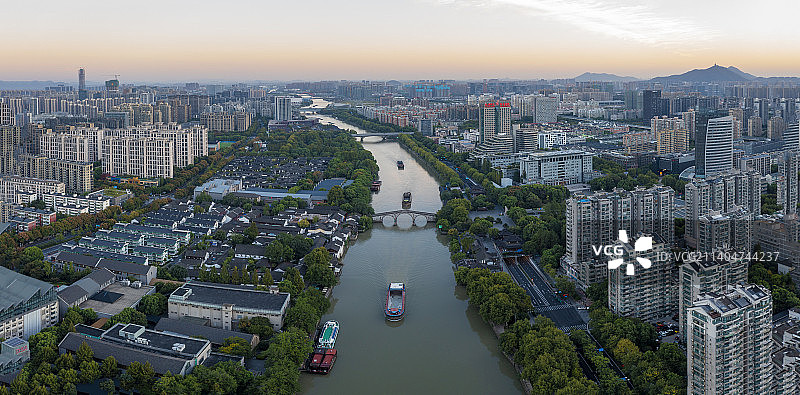杭州市拱墅区大运河拱宸桥图片素材