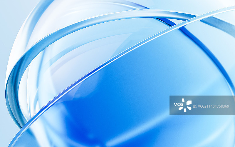 透明渐变玻璃背景3D渲染图片素材