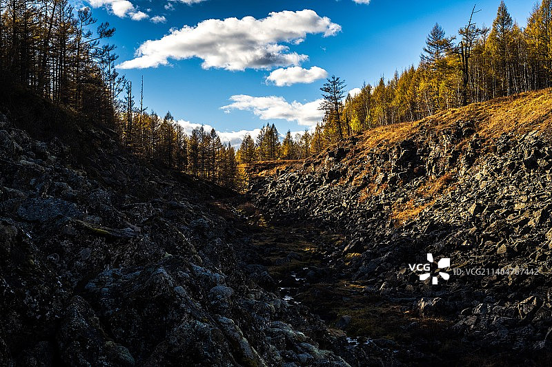 阿尔山大峡谷图片素材